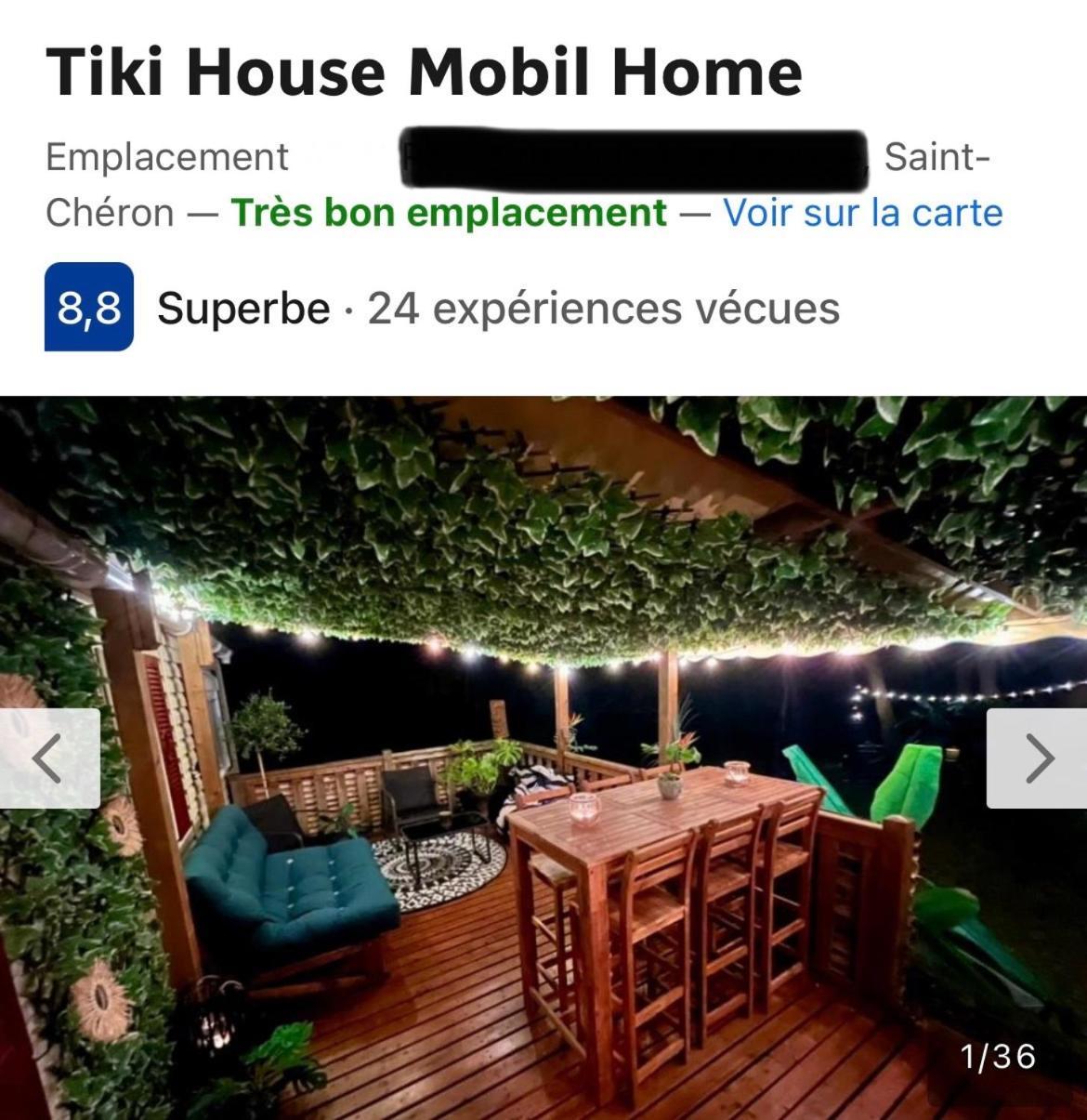 Tiki House M-Home-Climatise - Belle Parcelle ! Saint-Cheron Экстерьер фото